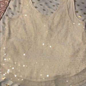 Forever 21 sparkle tank